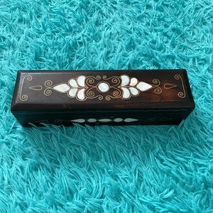 Mother of pearl jewellery box handmade
